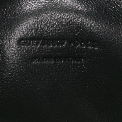 Saint Laurent Shiny Calfskin Monogram Mini Lou Camera Bag Black 7 of 11