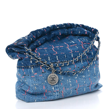 Chanel Denim Sequin Chanel 22 Blue 4 of 10