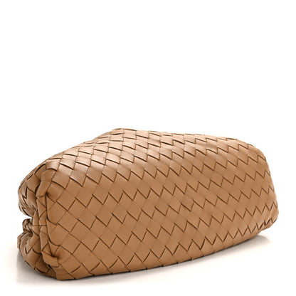 Bottega Veneta Nappa Maxi Intrecciato The Pouch Oversized Clutch Caramel 4 of 12