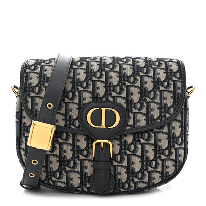 Christian Dior Oblique Medium Bobby Flap Blue 1 of 11