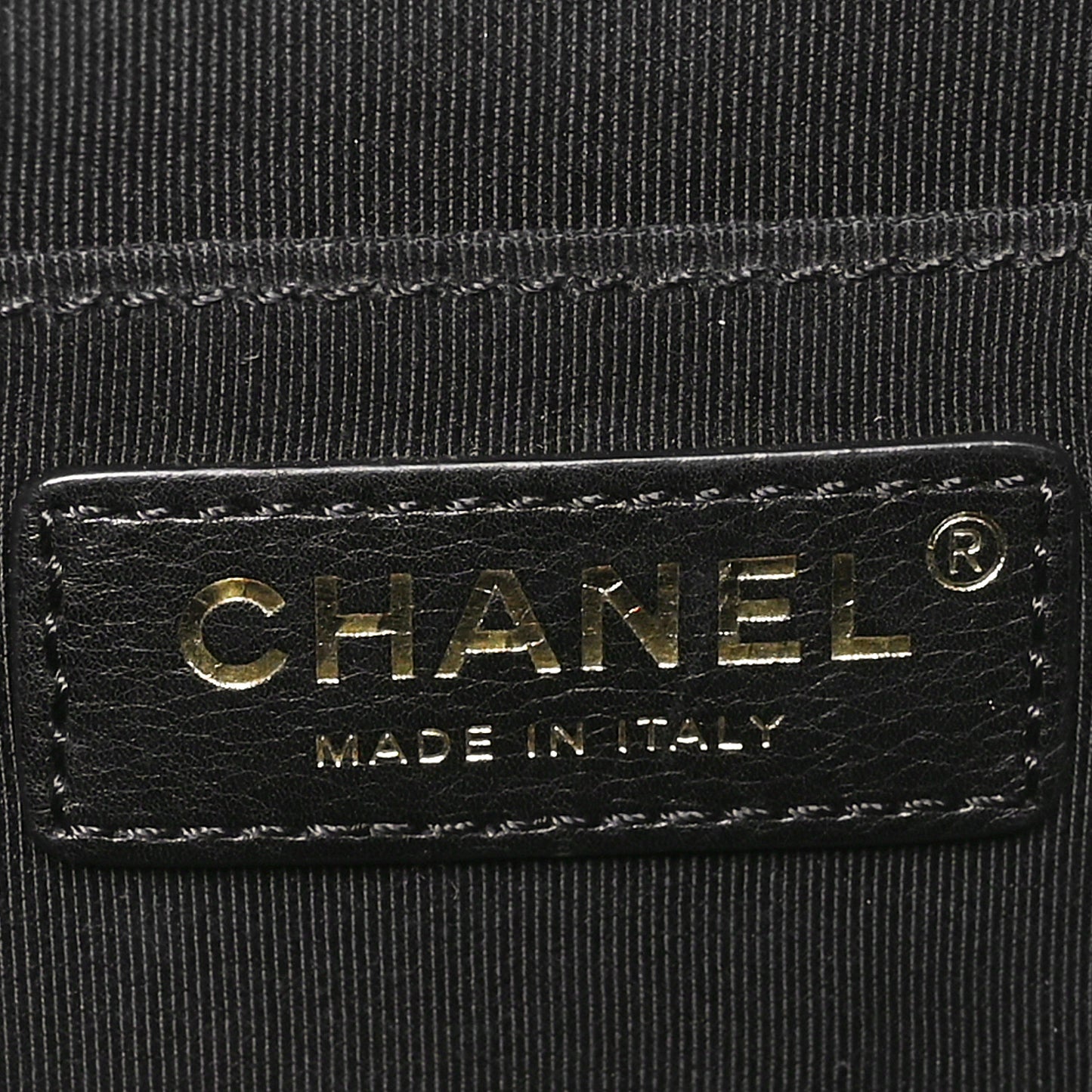 Calfskin Quilted Banane Waist Bag Fanny Pack Black