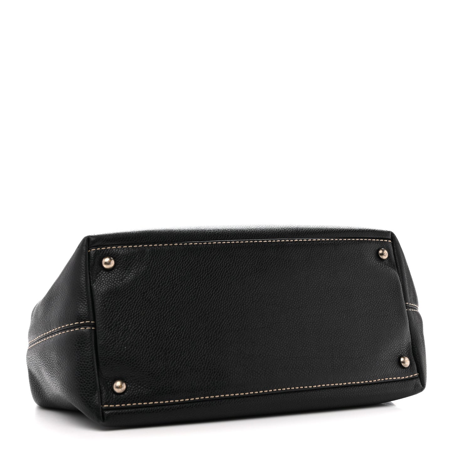 Caviar Shopping Tote Black