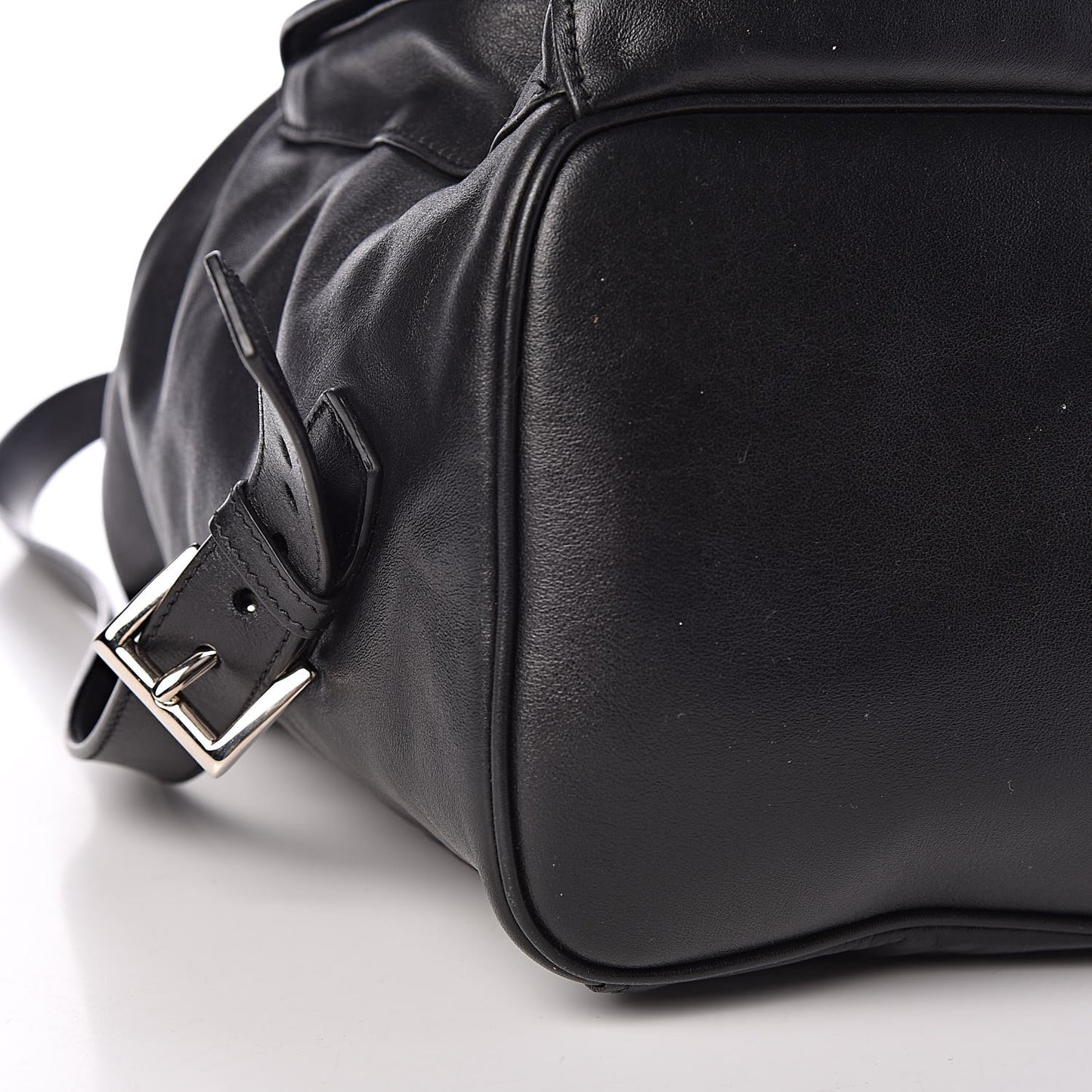 Calfskin Backpack Black