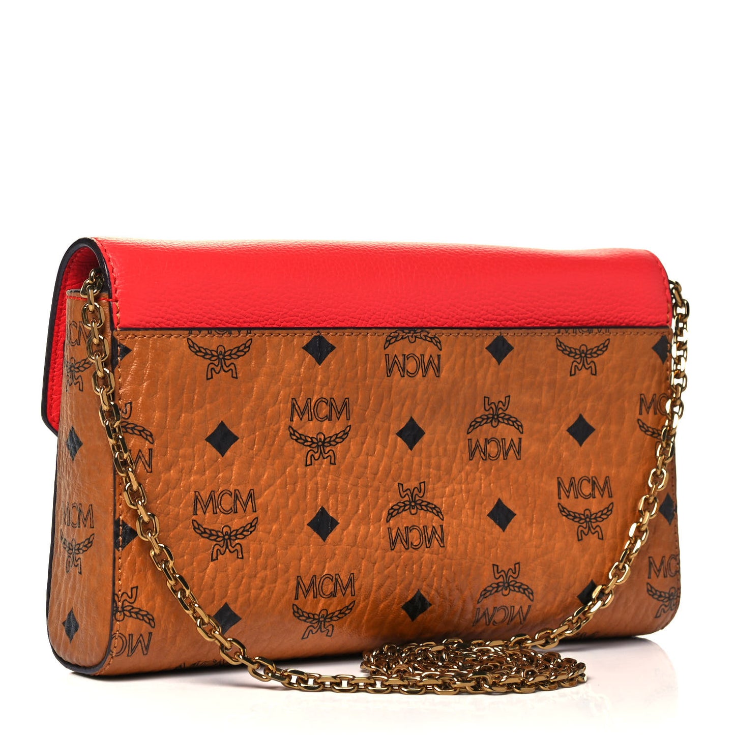 Visetos Millie Crossbody Bag Cognac Marigold Orange