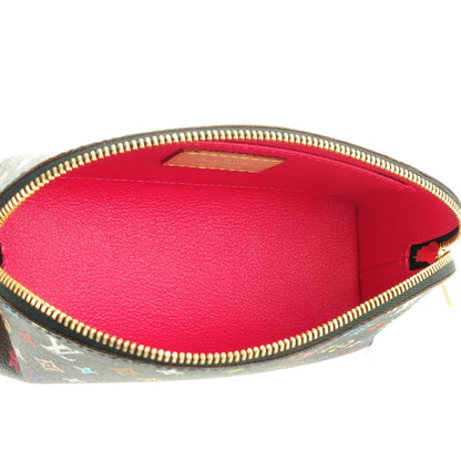 Louis Vuitton Monogram Multicolor Cosmetic Pouch Black Grenade 5 of 7