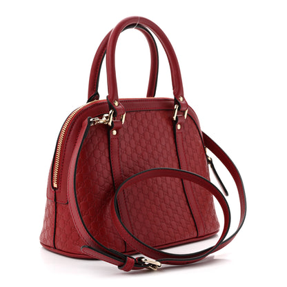 Gucci Soft Microguccissima Mini Dome Bag Rosso 3 of 10