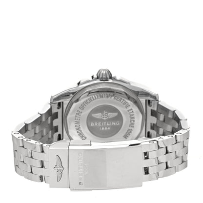 Breitling Stainless Steel Mother of Pearl 29mm Galactic Quartz Watch White W72348 3 of 5