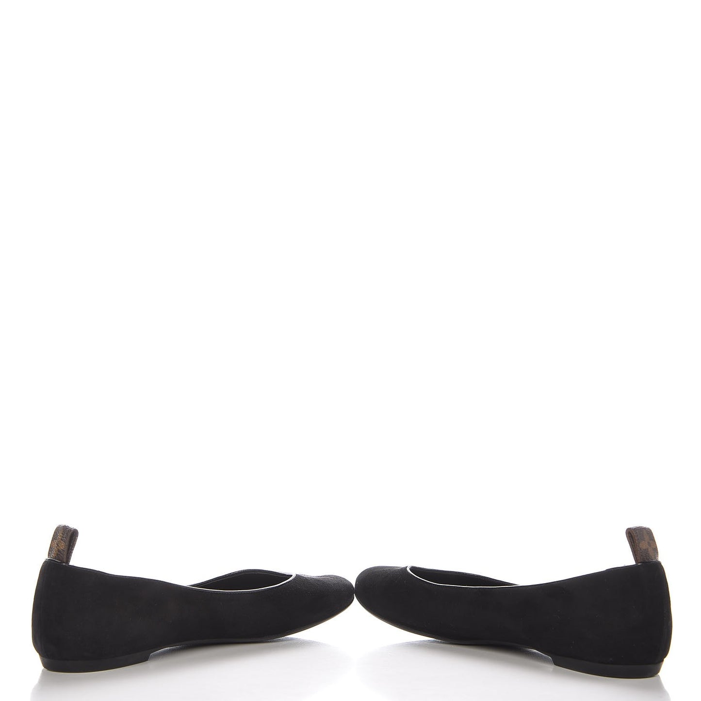 Suede Uniformes Ballet Flats 37 Black