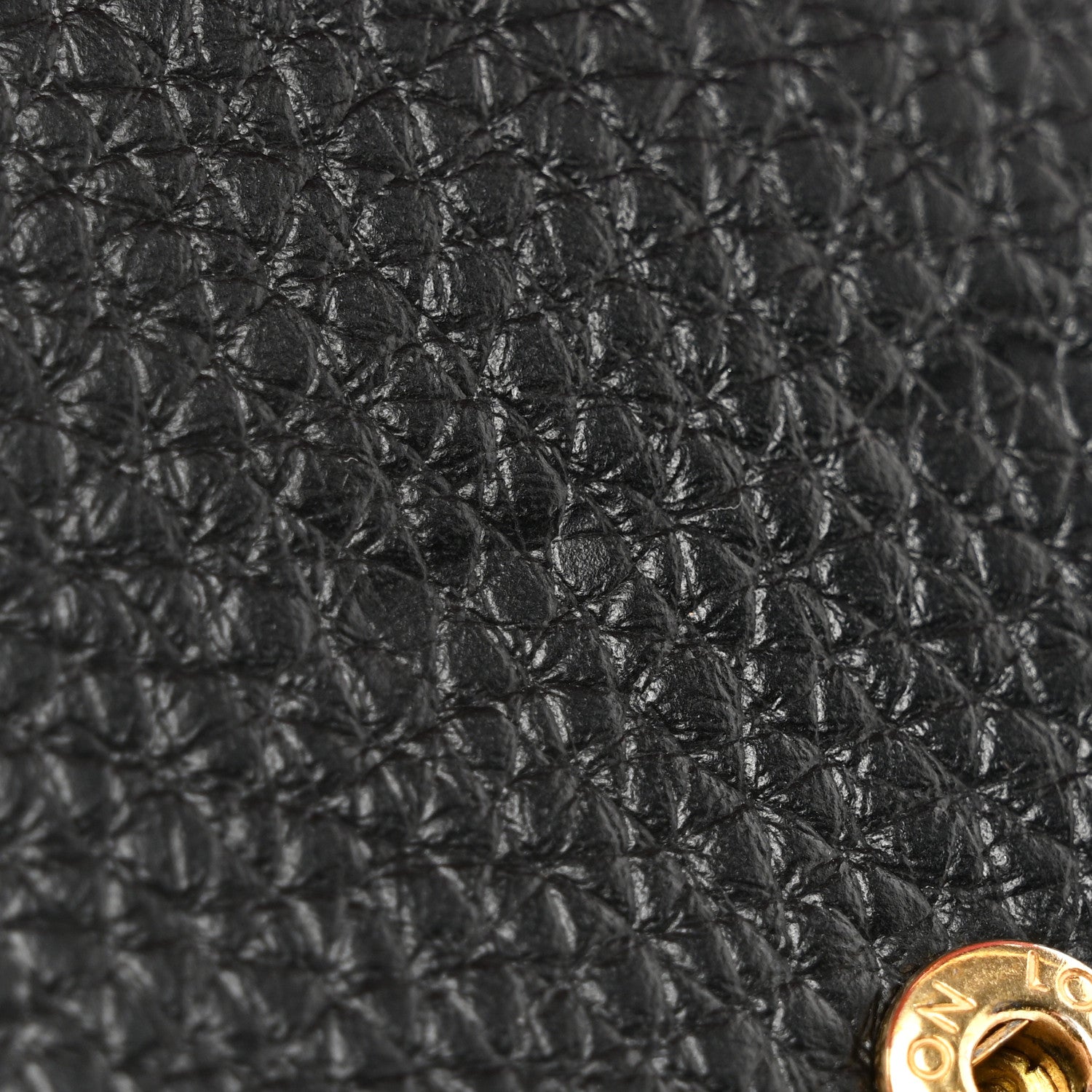 Louis Vuitton Taurillon Capucines Compact Wallet Black 8 of 8