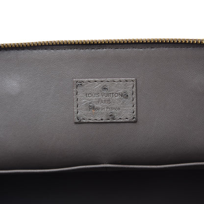 Louis Vuitton Ostrich Alma PM Gris 6 of 13