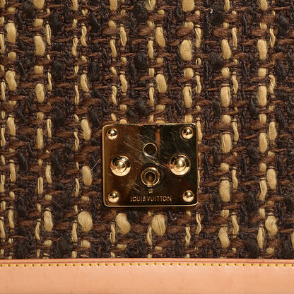 Louis Vuitton Monogram Ambre Tweedy Zip GM 7 of 8