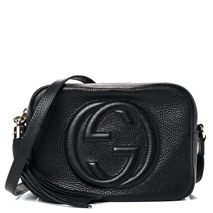 Gucci Pebbled Calfskin Small Soho Disco Bag Black 1 of 16