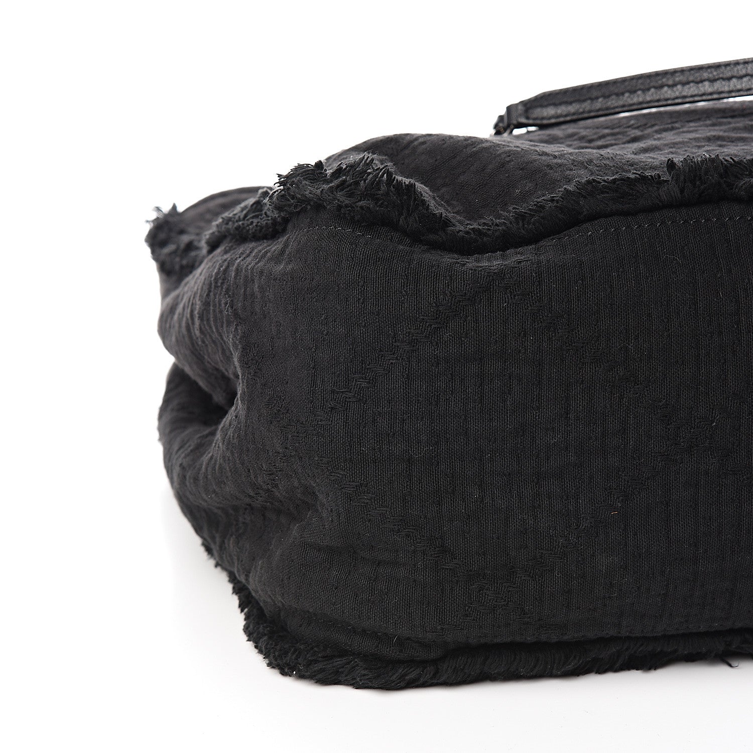 Chanel Canvas Extra Large Double Face Shopping Tote Black 7 of 9