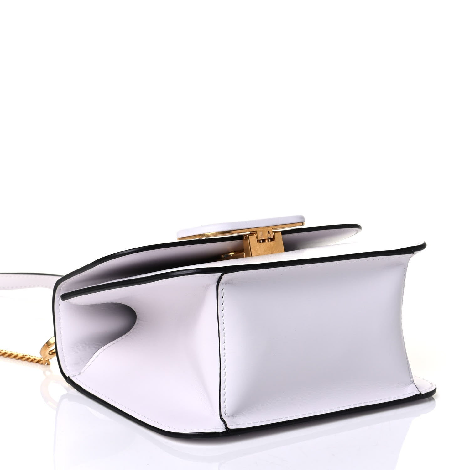 Valentino Garavani Smooth Calfskin Small VSling Shoulder Bag White 3 of 6