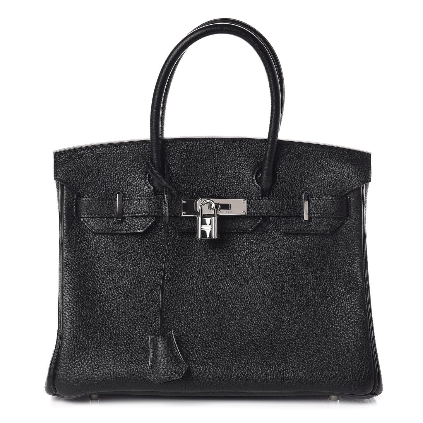 Taurillon Clemence Birkin 30 Black