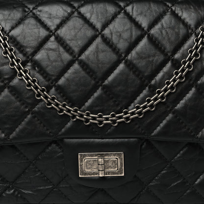 Chanel Aged Calfskin Quilted 2.55 Reissue 227 Flap Black 8 of 10