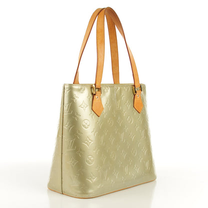 Louis Vuitton Vernis Houston Silver 3 of 9