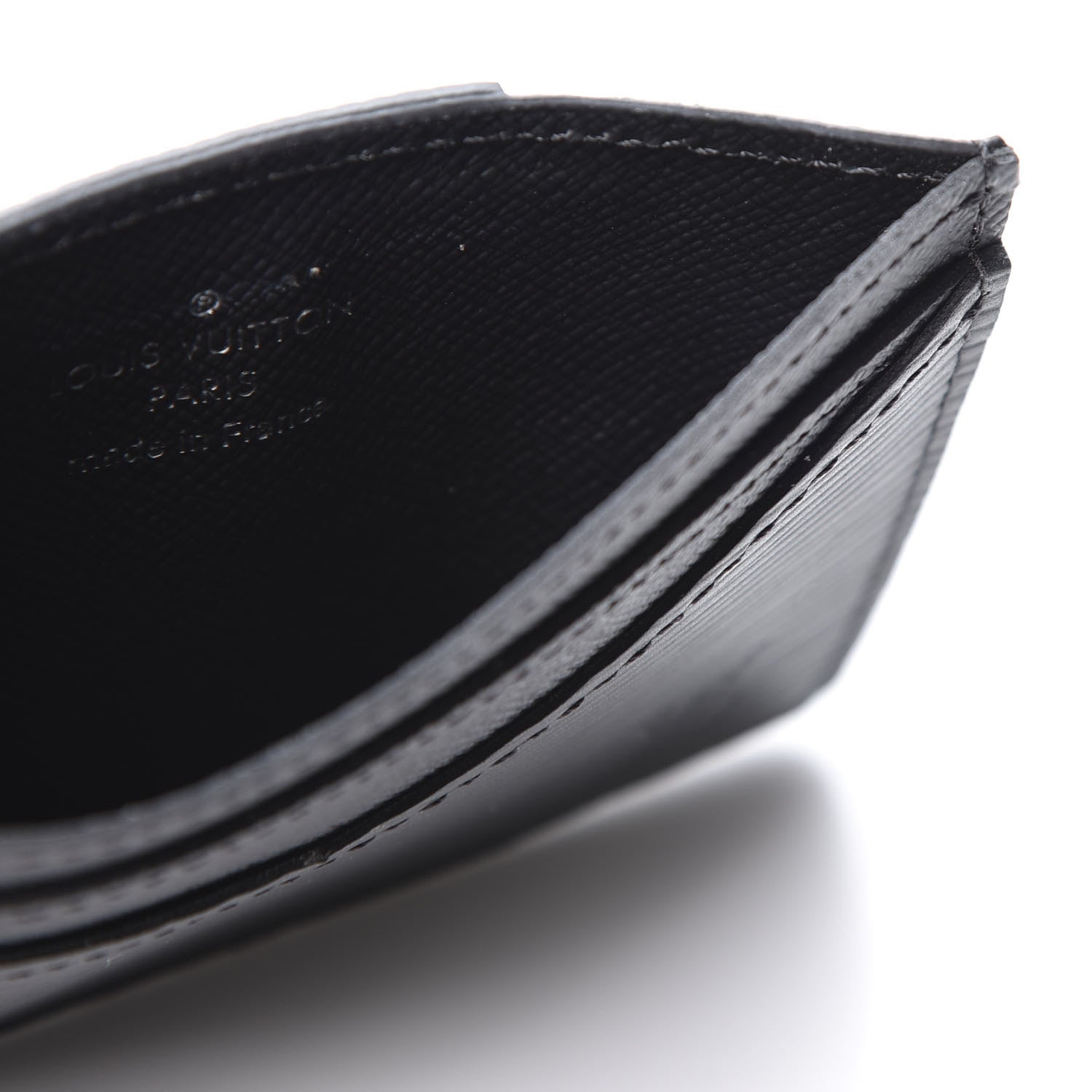 Louis Vuitton Epi Neo Porte-Cartes Card Holder Black 4 of 8