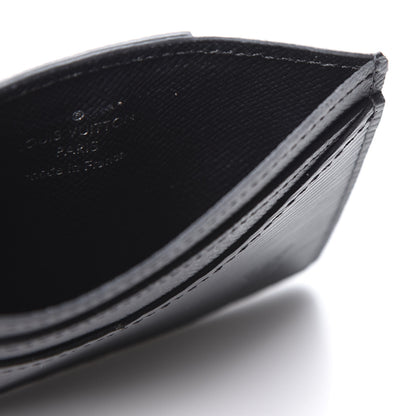 Louis Vuitton Epi Neo Porte-Cartes Card Holder Black 4 of 8