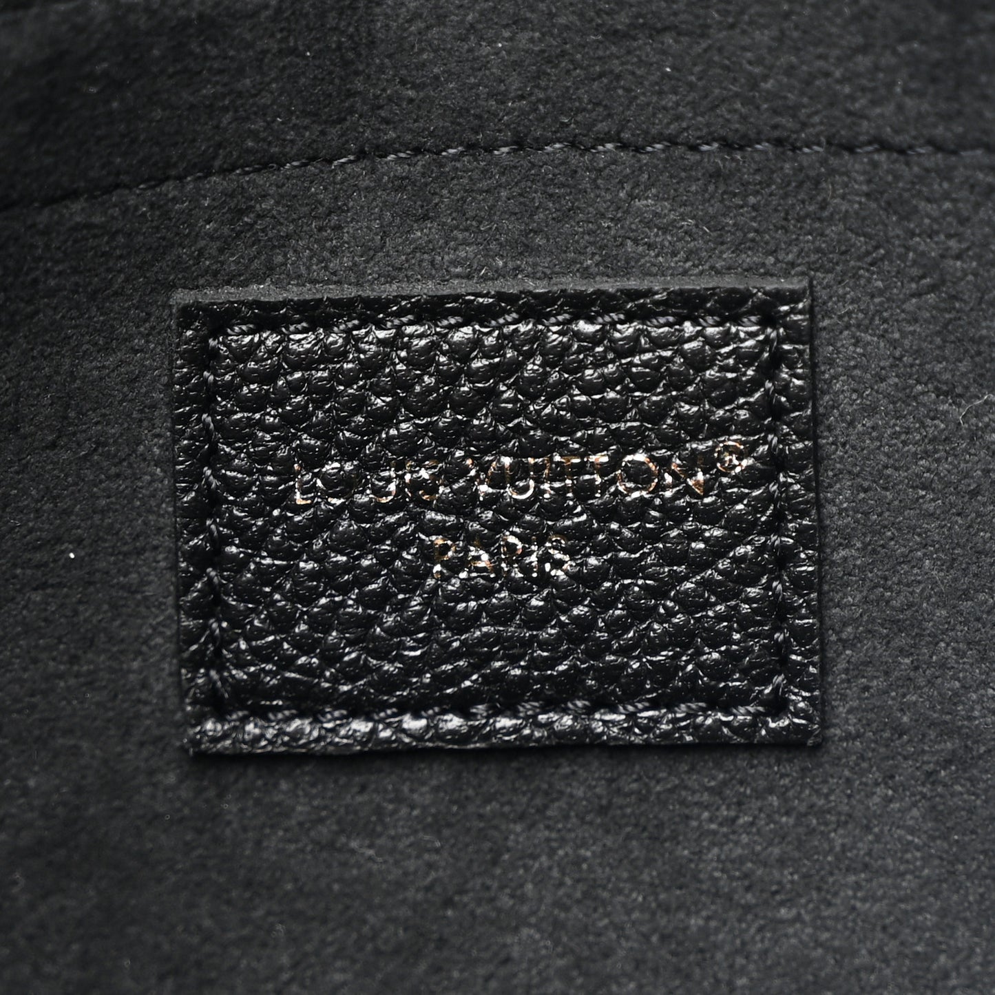 Empreinte Pochette Felicie Chain Wallet Black