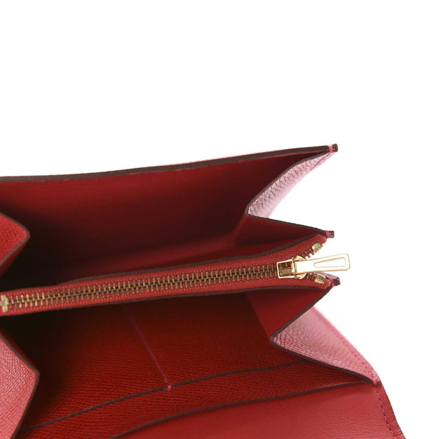 Epsom Constance Short Wallet Rouge Casaque