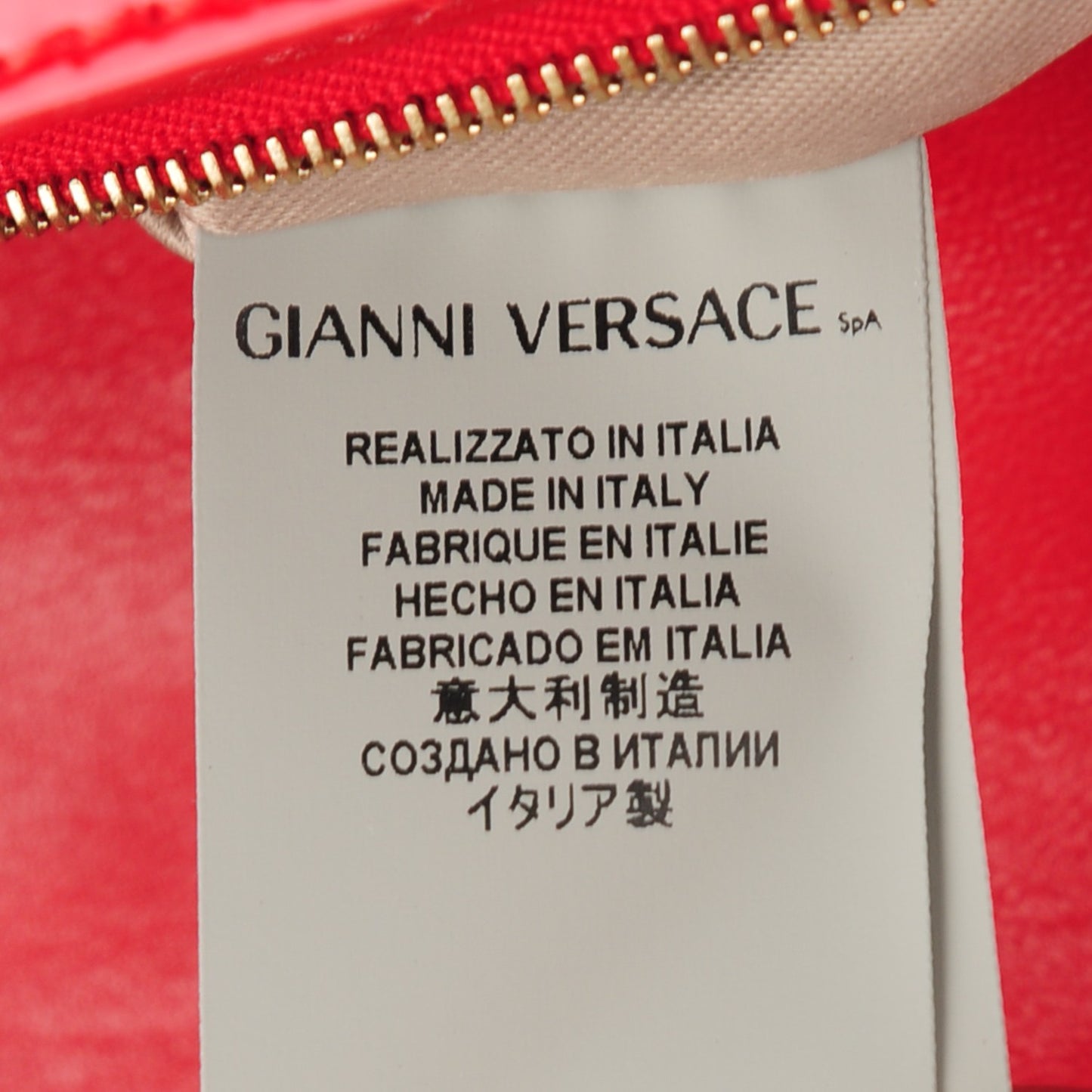 Patent Borsa Couture Shoulder Bag Rosso