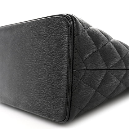 Chanel Caviar Quilted Medallion Tote Black 10 of 10