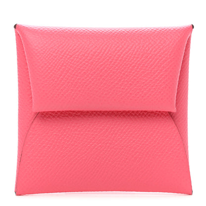 Hermes Epsom Bastia Coin Purse Rose Azalee 1 of 8
