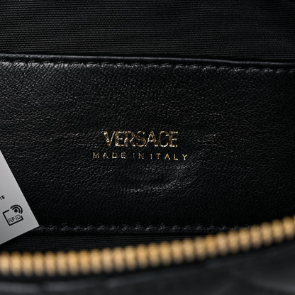 Versace Nappa Quilted Medusa Belt Bag Black 6 of 13