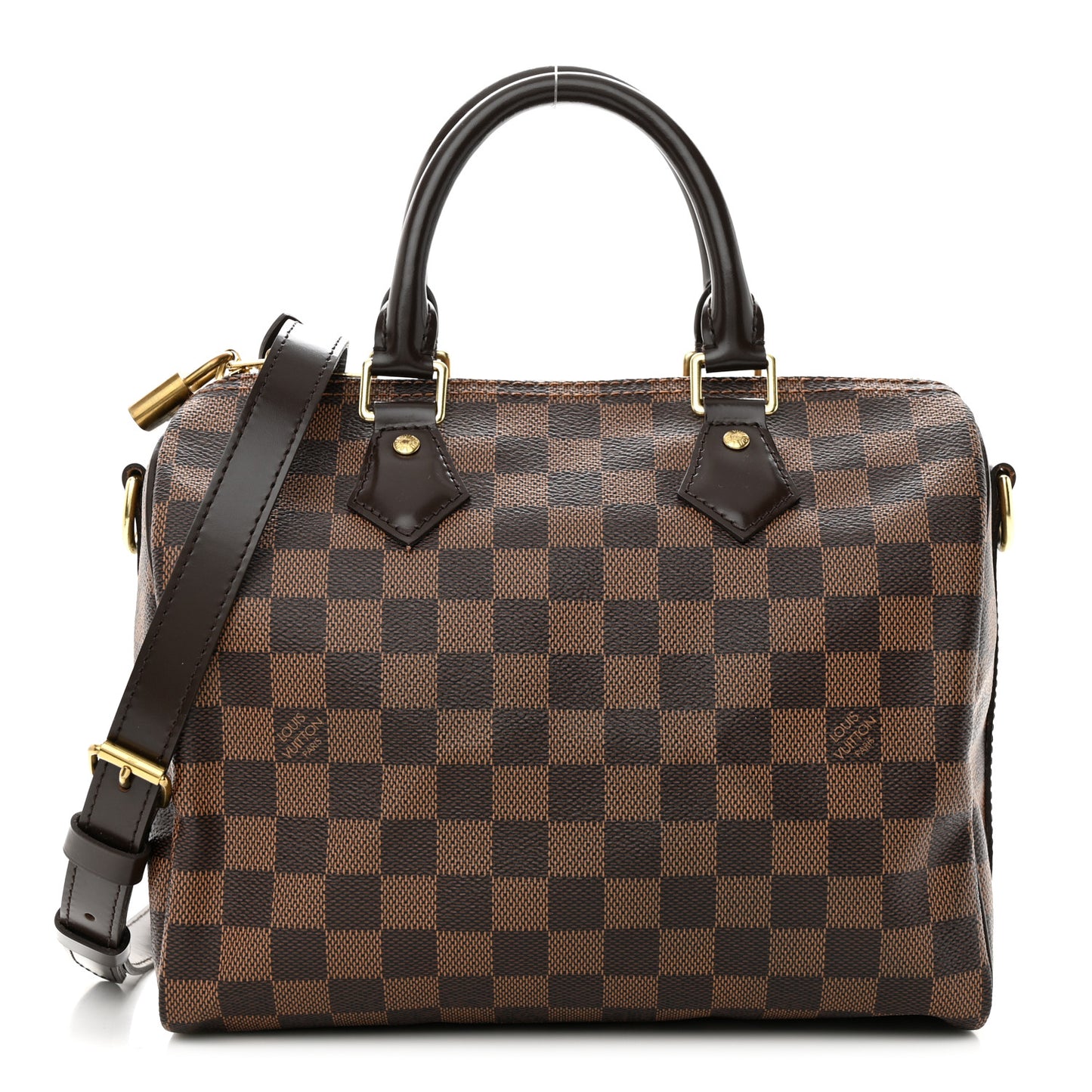 Damier Ebene Speedy Bandouliere 25