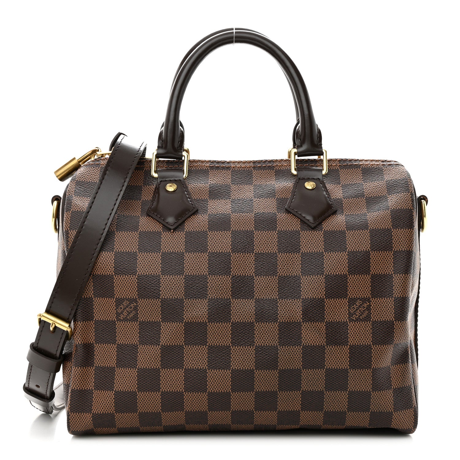 Louis Vuitton Damier Ebene Speedy Bandouliere 25 1 of 9