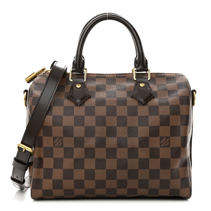 Louis Vuitton Damier Ebene Speedy Bandouliere 25 1 of 9