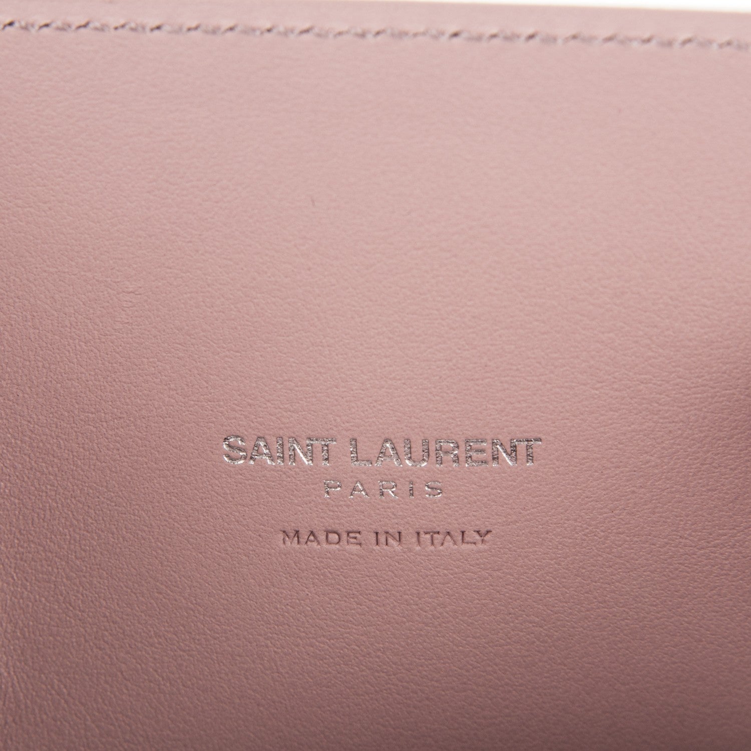 Saint Laurent Calfskin Embossed Python Baby Sac De Jour Powder Pink 6 of 6