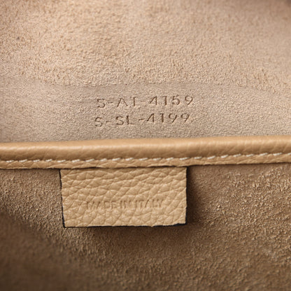 Celine Drummed Calfskin Nano Luggage Dune 10 of 10