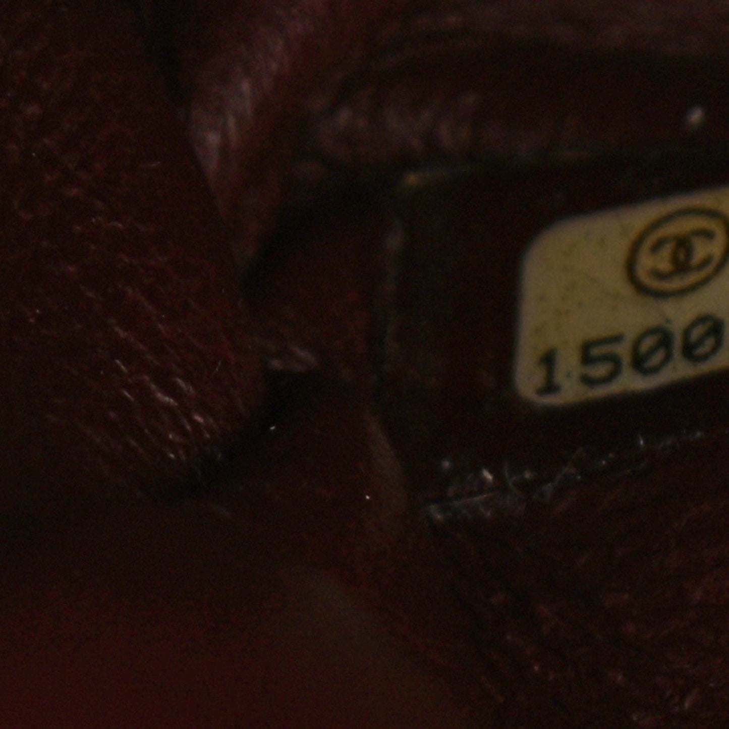Patent Quilted 2.55 Reissue 227 Flap Light Burgundy