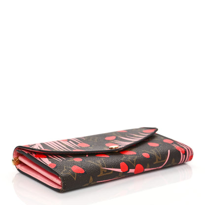 Louis Vuitton Monogram Jungle Dots Sarah Wallet Sugar Pink Poppy 4 of 13