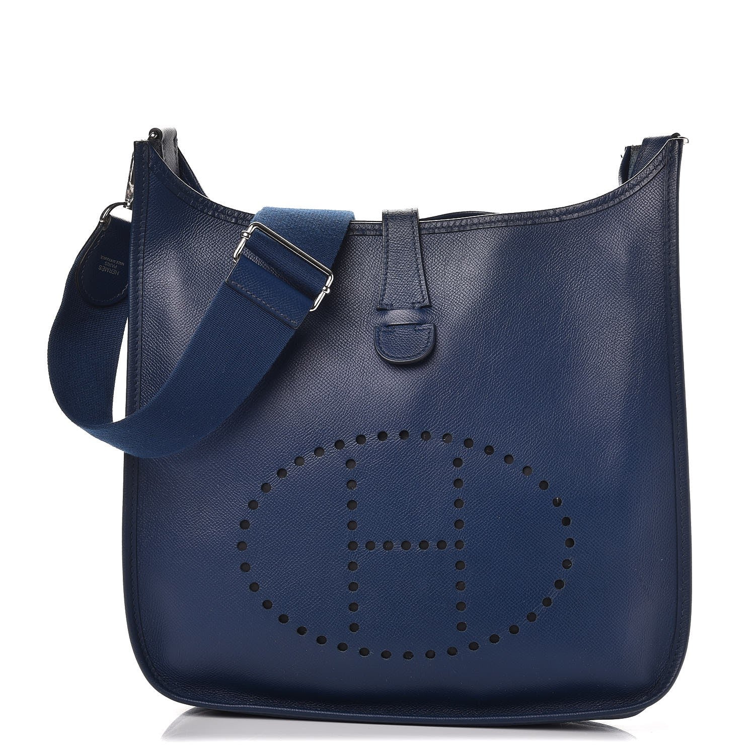 Hermes Epsom Evelyne III GM Bleu Saphir 1 of 8