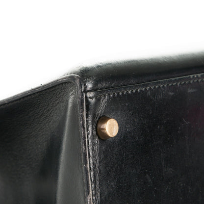 Hermes Box Kelly Sellier 32 Black 16 of 32