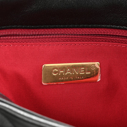 Chanel Goatskin Quilted Medium Chanel 19 Flap Black 6 of 11