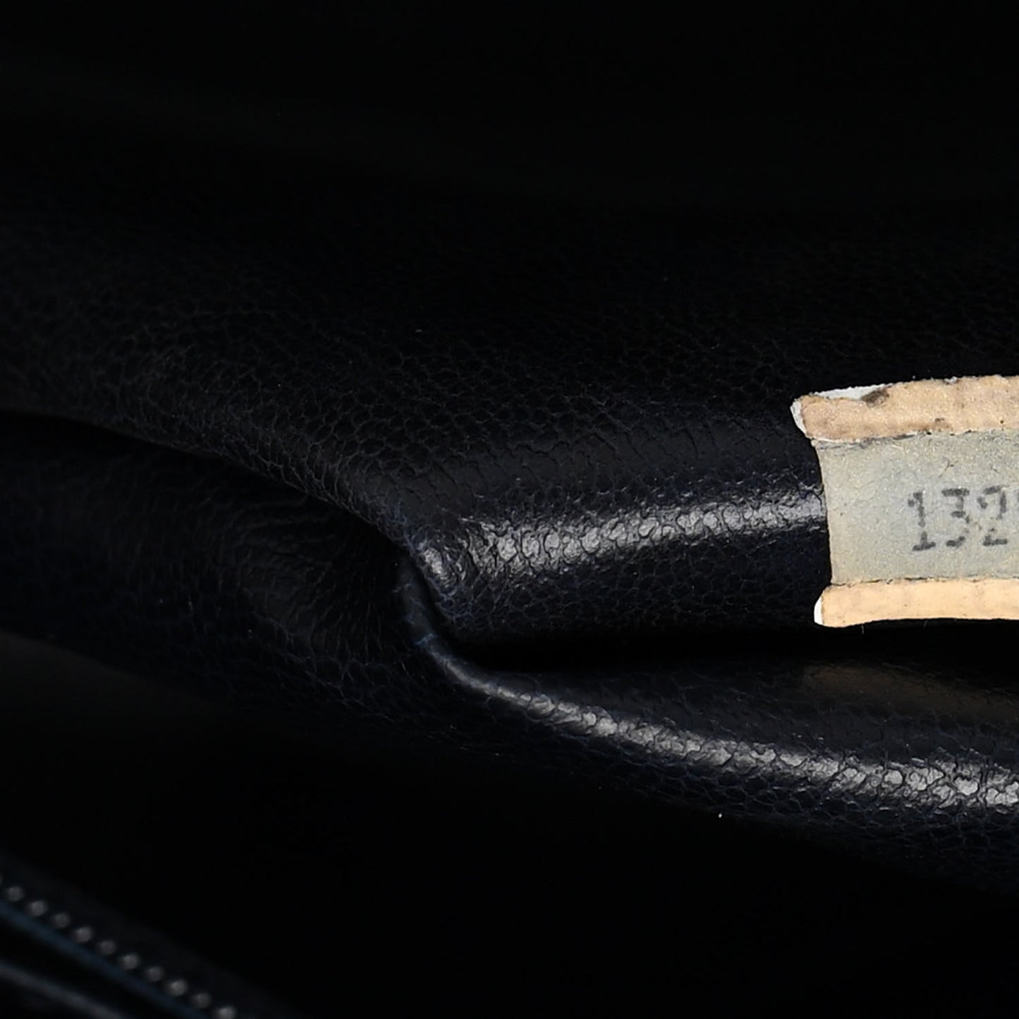 Lambskin Quilted Shoulder Bag Navy