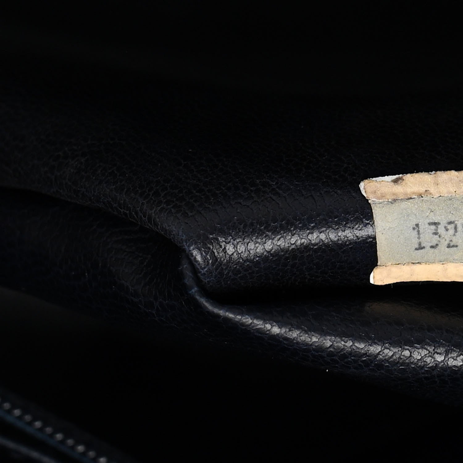 Chanel Lambskin Quilted Shoulder Bag Navy 8 of 21