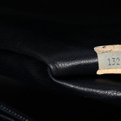 Chanel Lambskin Quilted Shoulder Bag Navy 8 of 21