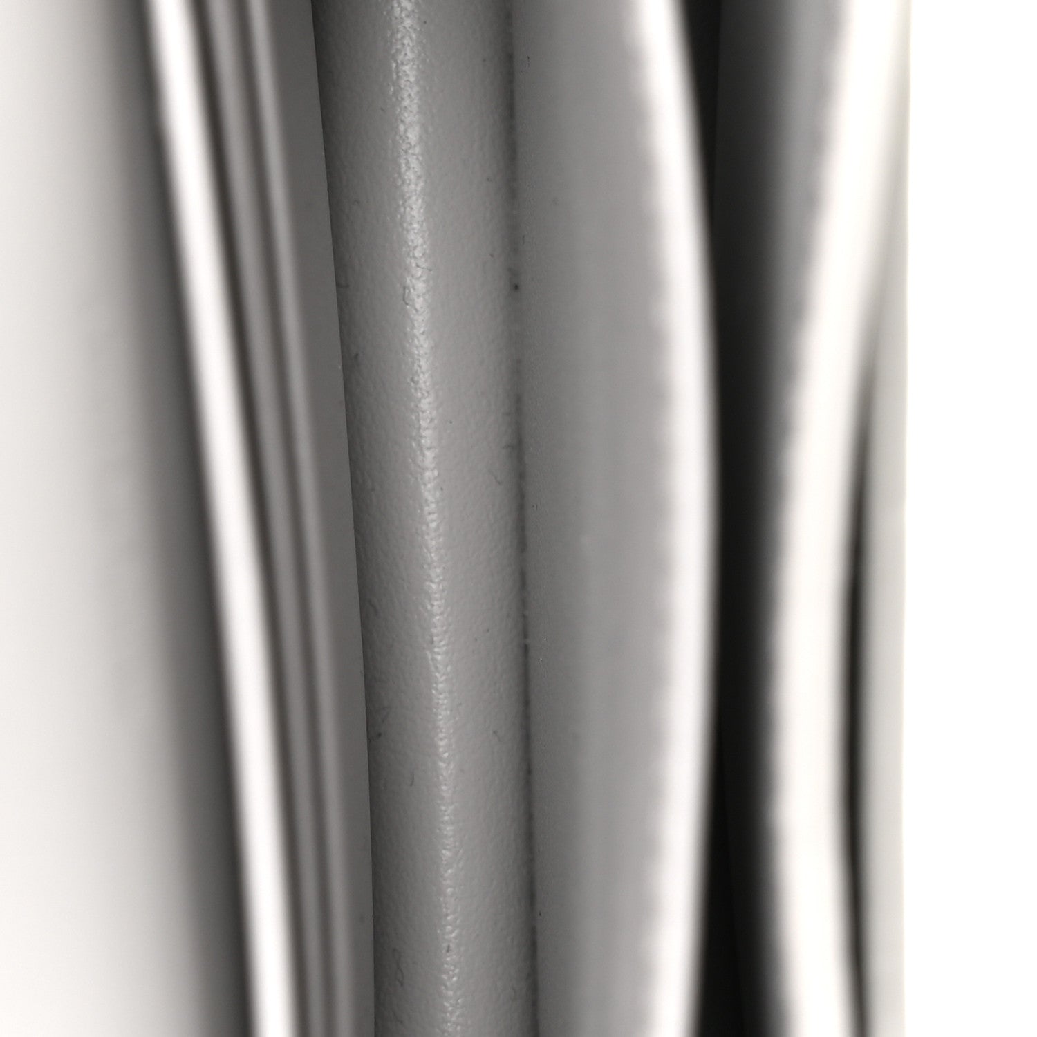 Celine Shiny Calfskin Triomphe Business Card Holder Cloudy Grey 5 of 9