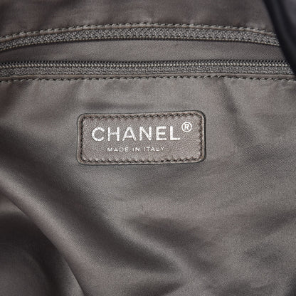 Chanel Satin Large Bow Bag Black 6 of 11