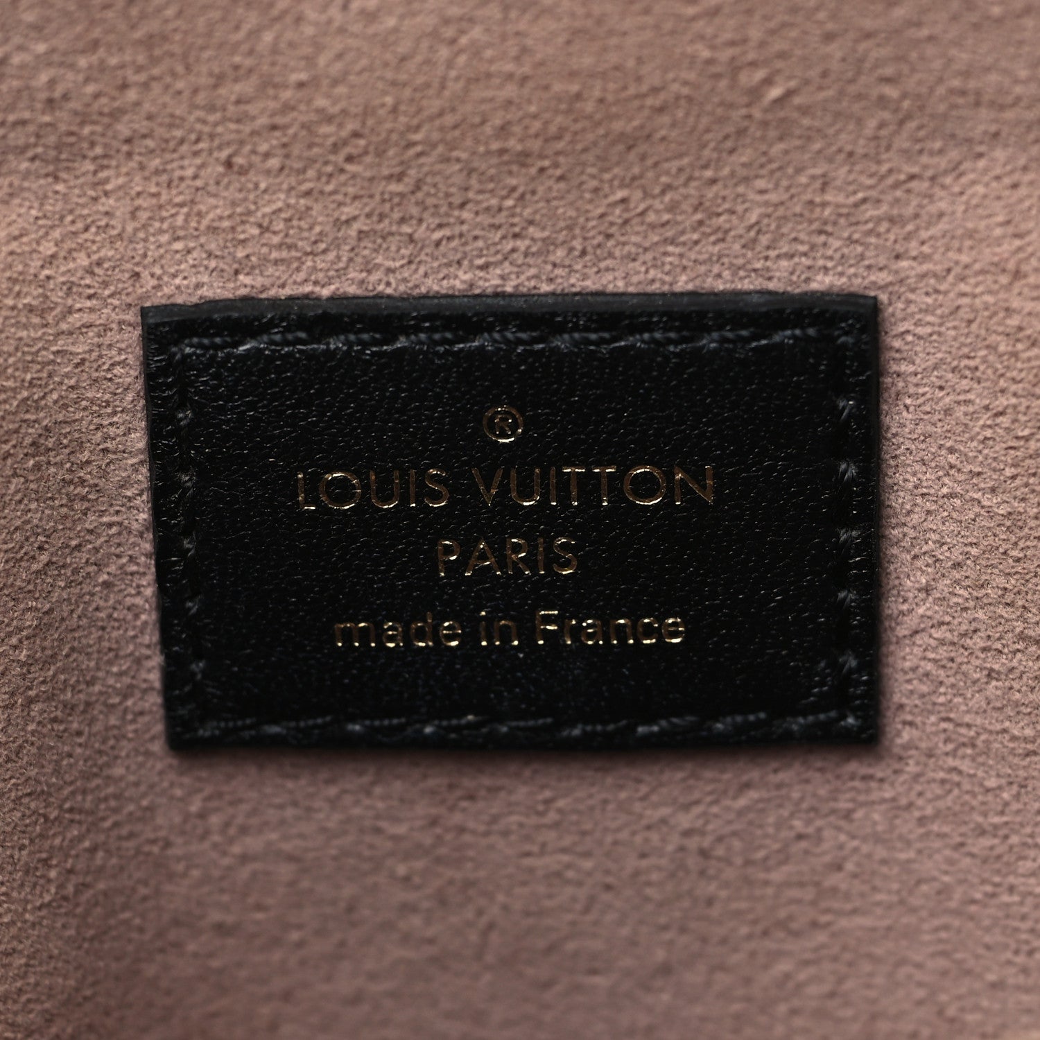 Louis Vuitton Lambskin Embossed Monogram Coussin PM Black 6 of 8