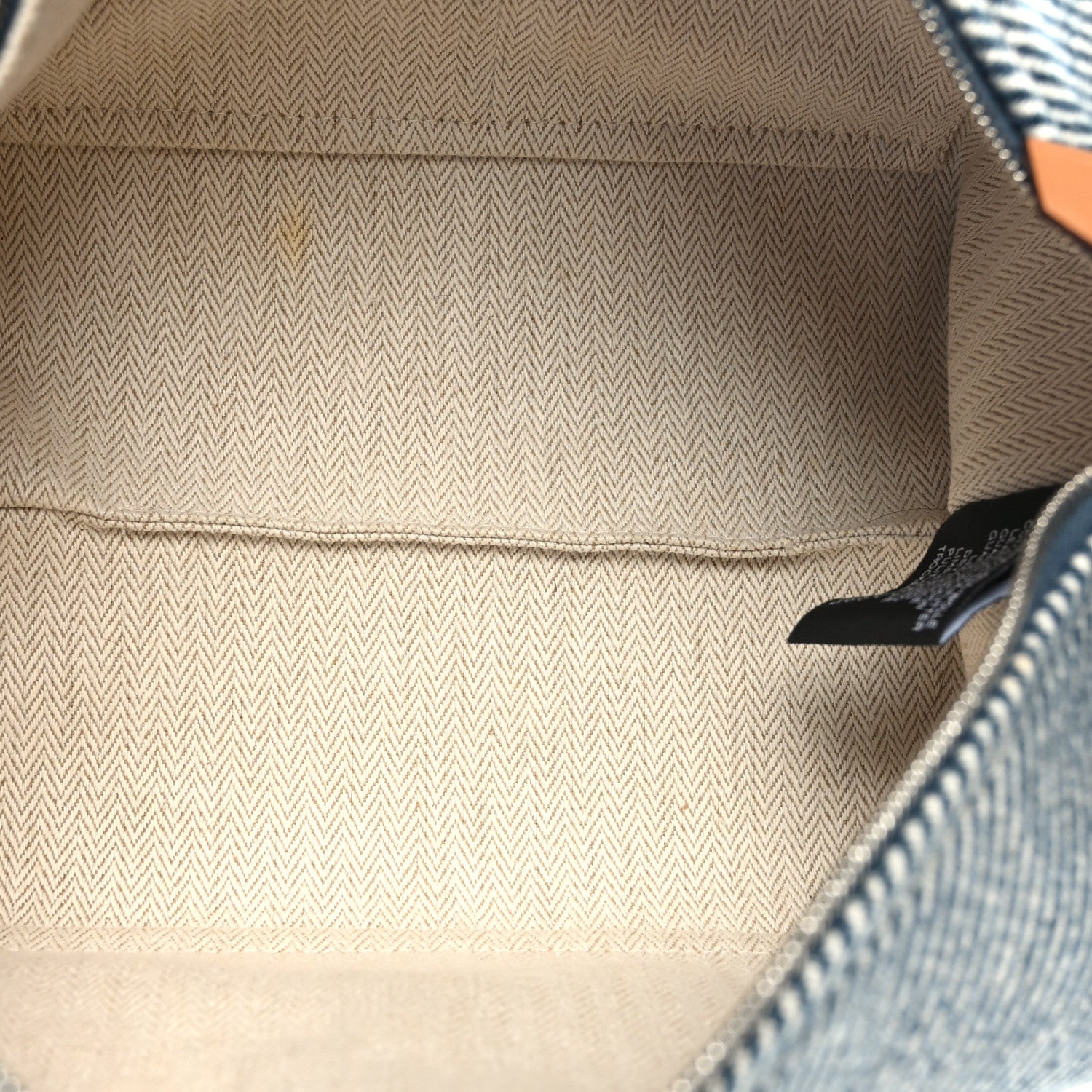 Hermes Wool Small Bride-A-Brac H Natte Pouch Bleu Abysse 5 of 10