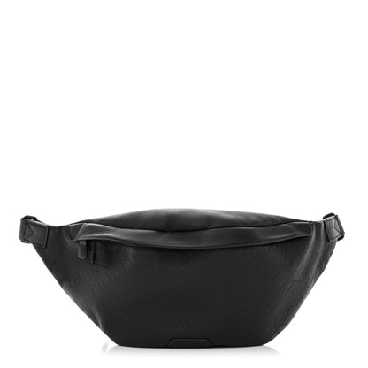 Louis Vuitton Calfskin Monogram Shadow Discovery Bumbag Black 1 of 9