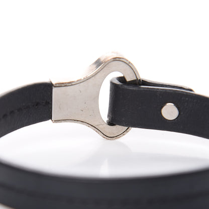 Louis Vuitton Calfskin Mens Archive Bracelet 21 Black 4 of 6
