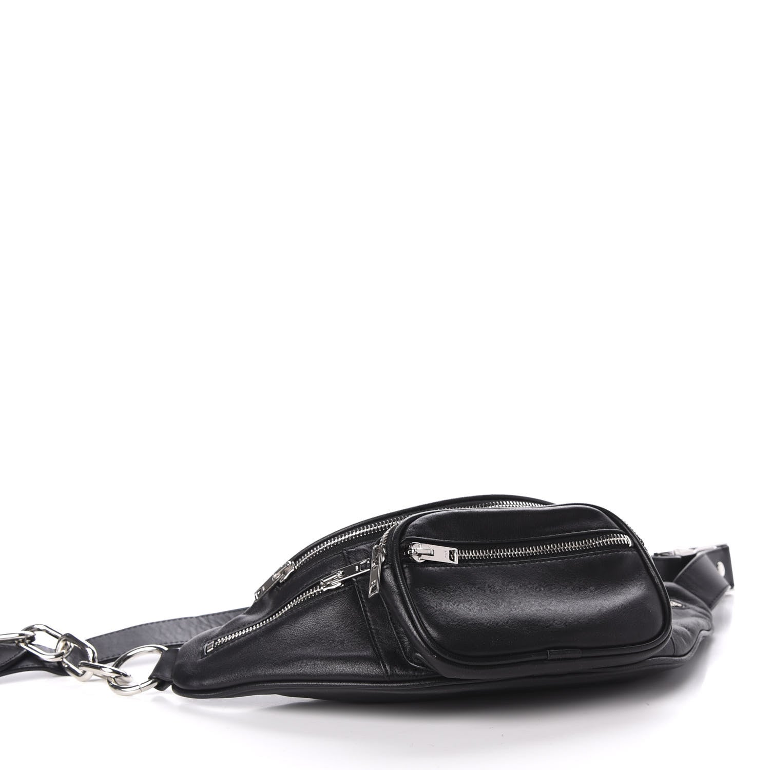 Alexander Wang Lambskin Attica Belt Bag Black 4 of 10