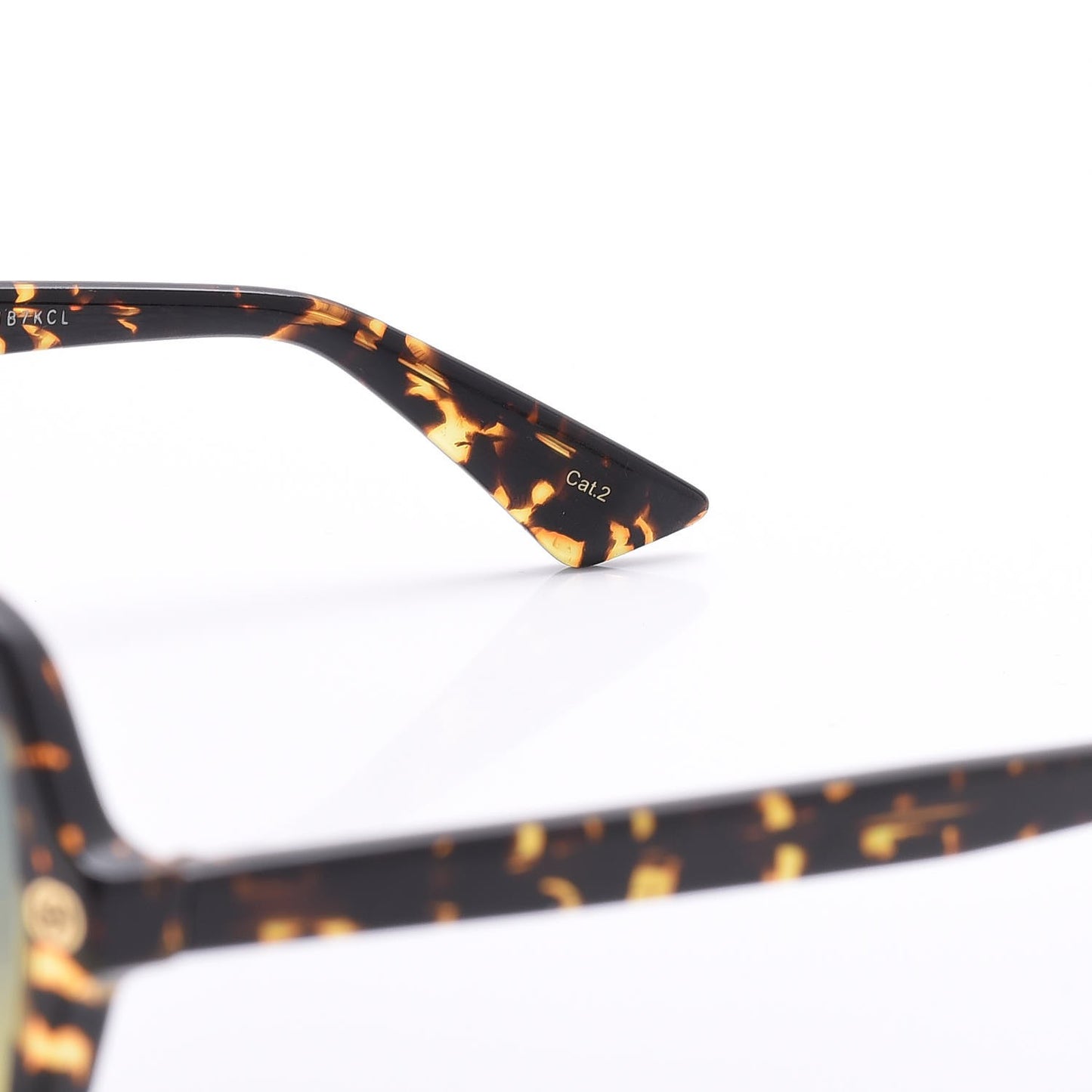 Acetate Rounded Square GG0092S Sunglasses Havana